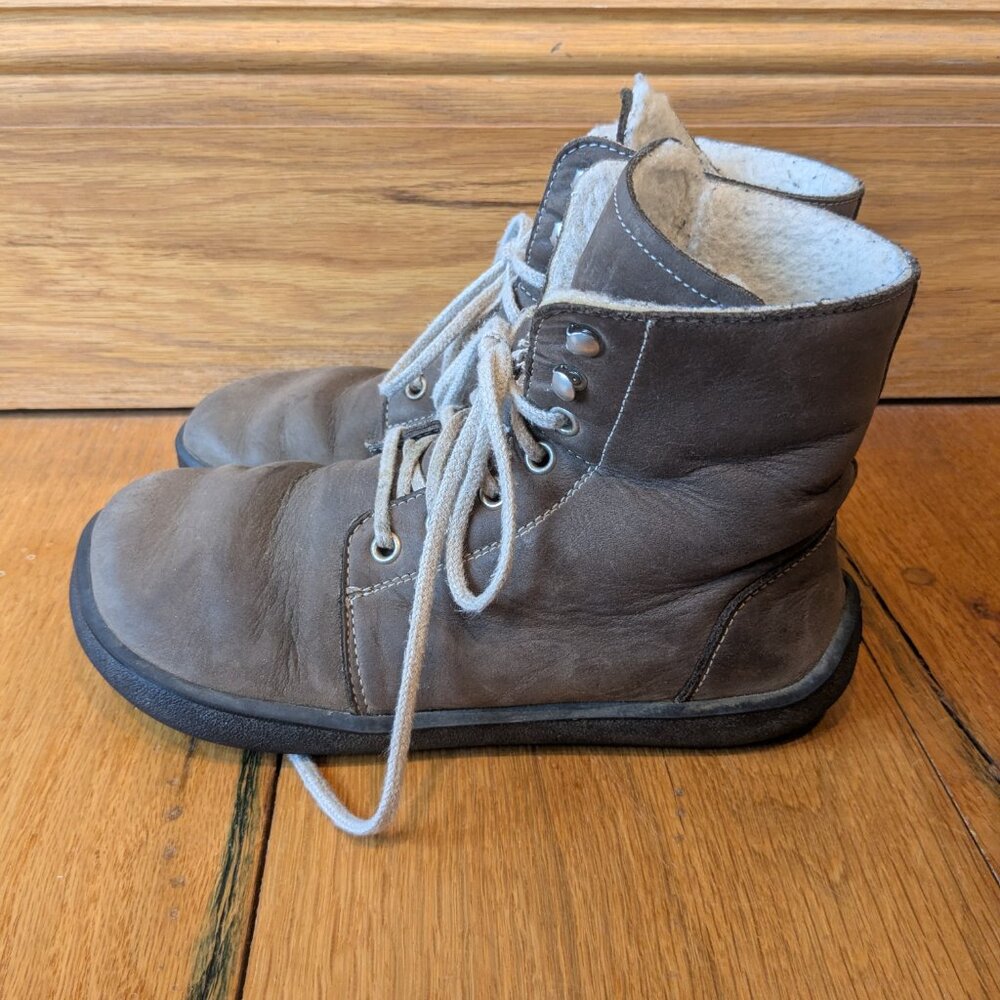 Be Lenka Winter 3.0 Barefoot Boots EU 37 US 6 Wide Toe Box Minimalist Zero Drop - Picture 2 of 9